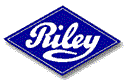 Riley car badge